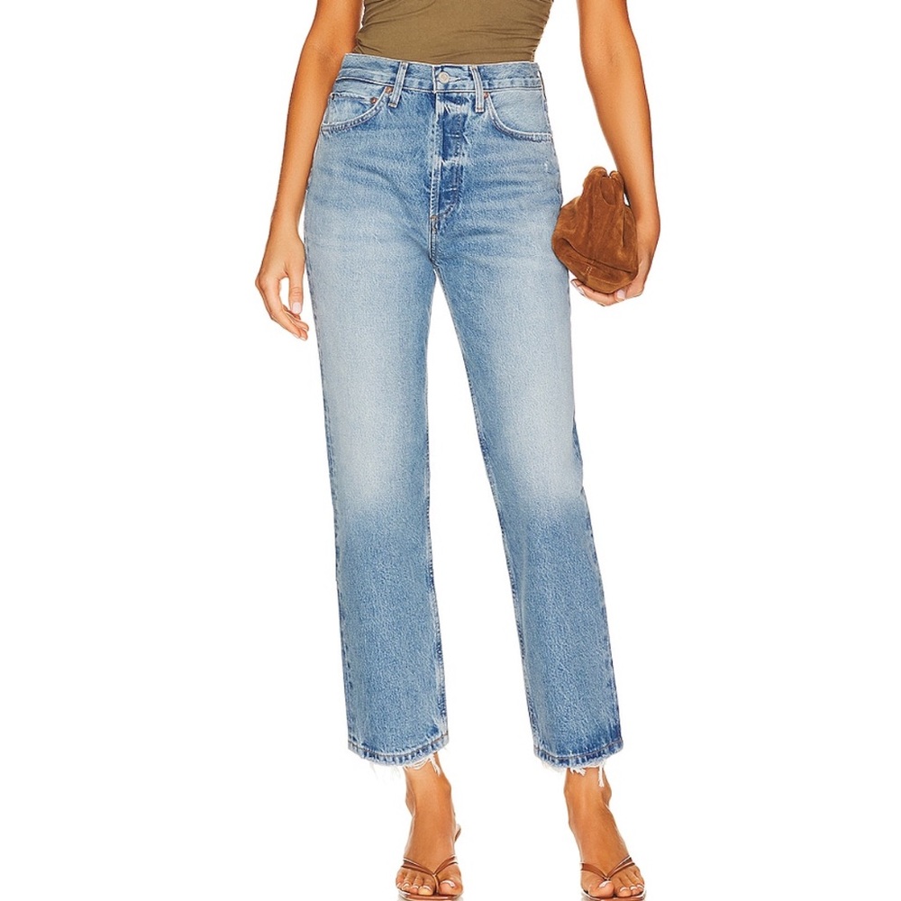 Agolde 90s crop in bound
